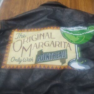 Vintage Avirex Flight Bomber Jacket Nose Art Sz M